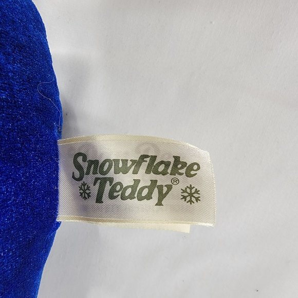 Dan Dee Snowflake Teddy Holiday Bear Plush Boy Stuffed Animal Collectible 2009 - Picture 10 of 12